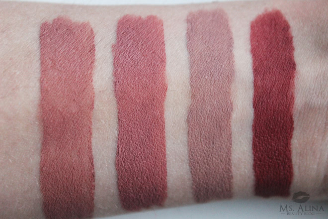 Nyx Lip Lingerie Liquid Lipstick - Push Up, Bedtime Flirt, Corset, Exotic