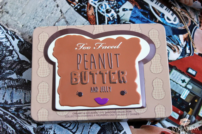 Too Faced Peanut Butter and Jelly. Небольшой обзор на небольшую палетку