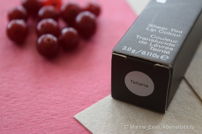Becca Sheer Tint Lip Colour в оттенке Tatiana