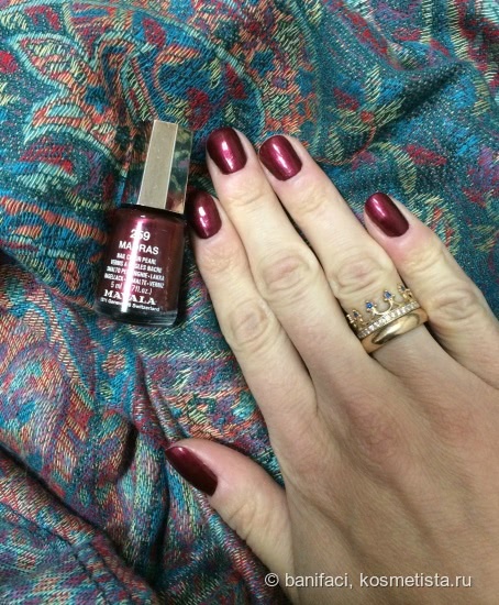 Mavala Nail Color 6 Osaka, 55 Dakar, 181 Blue Mint, 259 Madras, 299 Romantic