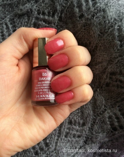 Mavala Nail Color 6 Osaka, 55 Dakar, 181 Blue Mint, 259 Madras, 299 Romantic