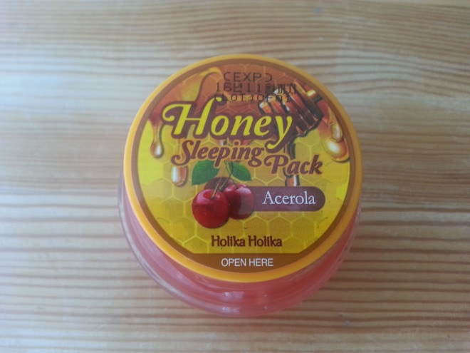 Ночная маска для лица Holika Holika Honey Sleeping Pack with Acerola