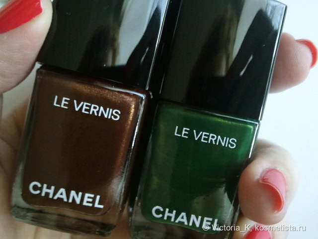 Chanel Le Vernis - #536 Emeraude — мерцающий изумрудный