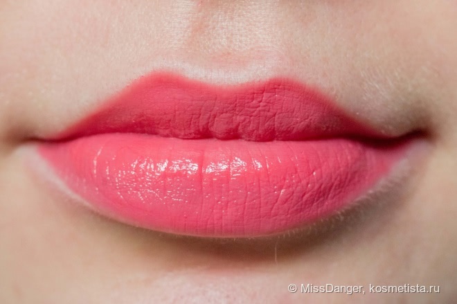 Моя яркая любимица Essense Long-Lasting Lipstick #01 Coral Calling