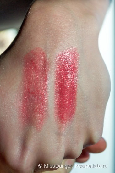 Моя яркая любимица Essense Long-Lasting Lipstick #01 Coral Calling