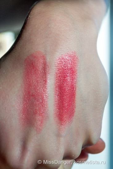 Моя яркая любимица Essense Long-Lasting Lipstick #01 Coral Calling