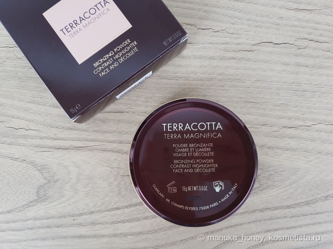 Бронзирующая пудра для лица, шеи и декольте Guerlain Terracotta Terra Magnifica