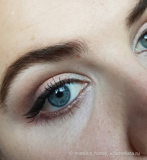 Запеченные тени для век IsaDora Eye Shadow Trio в оттенке 87 Golden Fig