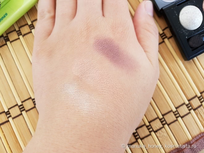 Запеченные тени для век IsaDora Eye Shadow Trio в оттенке 87 Golden Fig