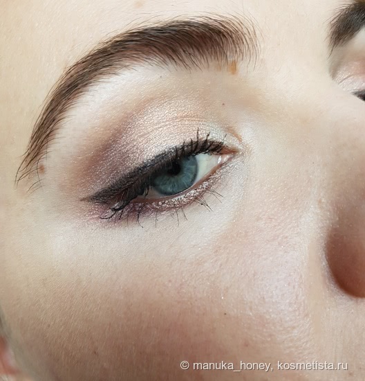 Запеченные тени для век IsaDora Eye Shadow Trio в оттенке 87 Golden Fig