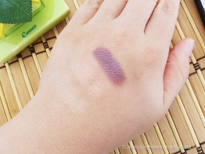 Запеченные тени для век IsaDora Eye Shadow Trio в оттенке 87 Golden Fig