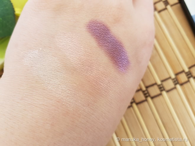 Запеченные тени для век IsaDora Eye Shadow Trio в оттенке 87 Golden Fig