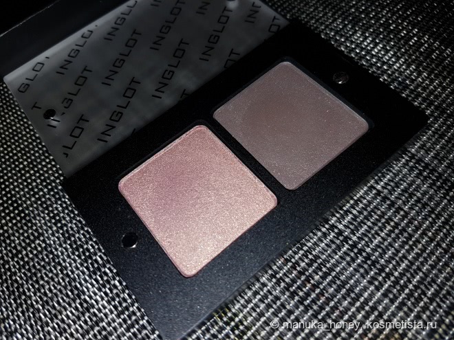 Тени Inglot Freedom System AMC Eye Shadow Shine Square 31 & Double Sparkle Square 458