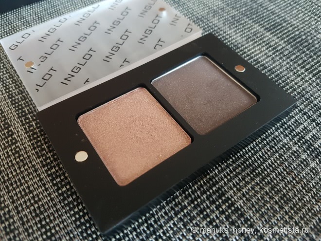 Тени Inglot Freedom System AMC Eye Shadow Shine Square 31 & Double Sparkle Square 458