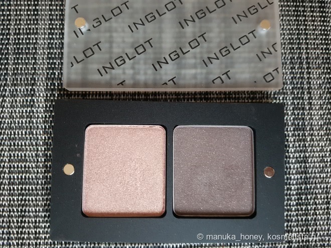 Тени Inglot Freedom System AMC Eye Shadow Shine Square 31 & Double Sparkle Square 458