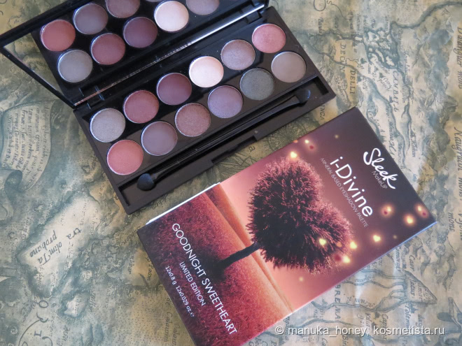 Палитра теней Sleek Makeup I-Divine Goodnight Sweetheart 1030