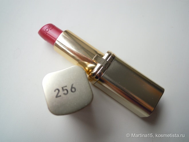 Мои помады Color Riche от L'Oreal Paris в оттенках № 378, 256 и 383