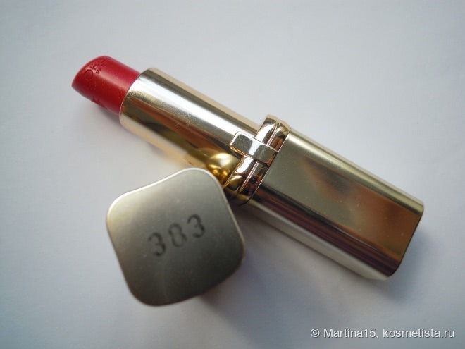 Мои помады Color Riche от L'Oreal Paris в оттенках № 378, 256 и 383