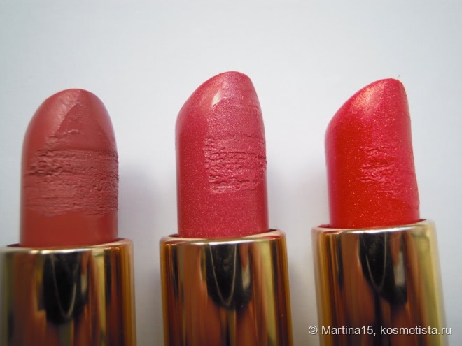 Мои помады Color Riche от L'Oreal Paris в оттенках № 378, 256 и 383