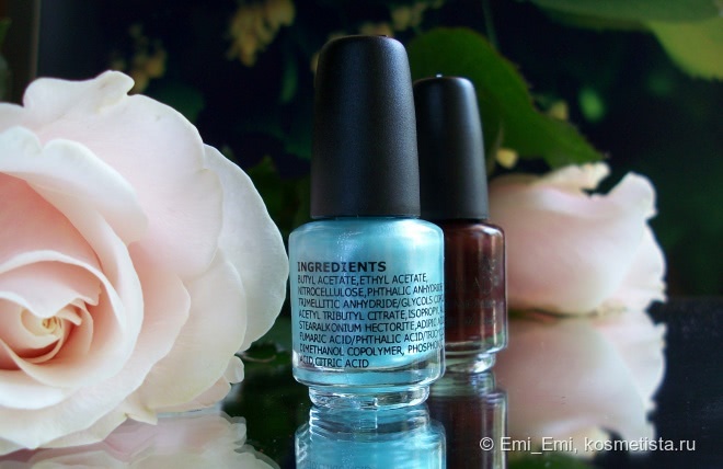 Лаки для стемпинга Konad: Wine Red и Hepburn Blue + 6 вариантов дизайна