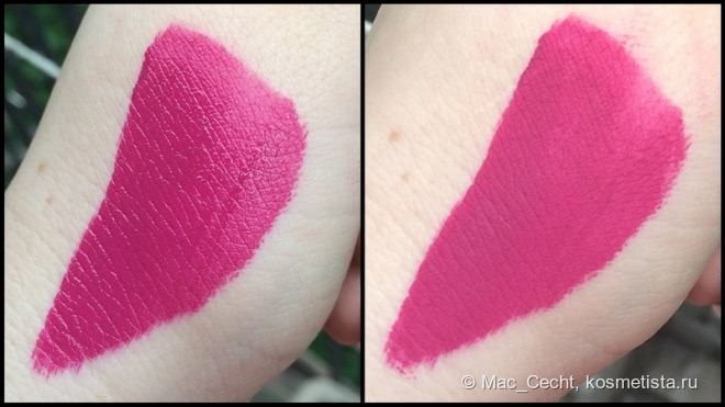 Первая матовая Sleek Matte Me в оттенке 431 Fandango Purple