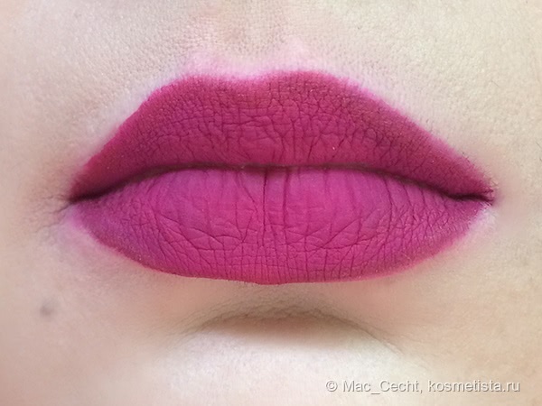 Первая матовая Sleek Matte Me в оттенке 431 Fandango Purple