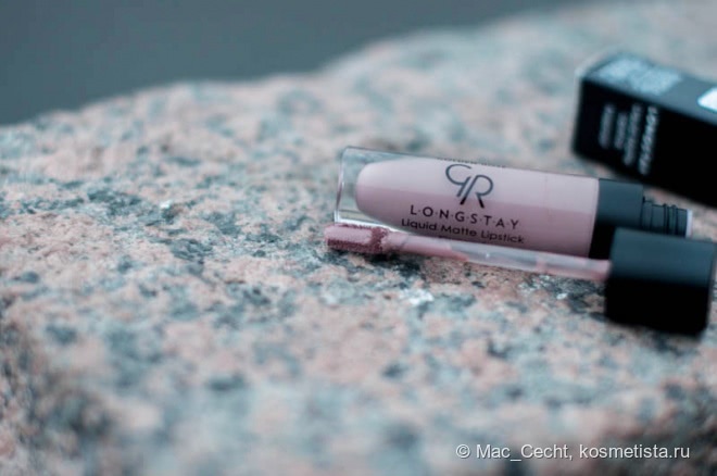 Трупный нюд от Golden Rose Longstay Liquid Matte Lipstick #10