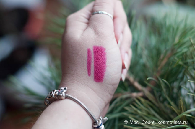 Miracle от Mac: Velvetease Lip Pencil в оттенке Just My Type