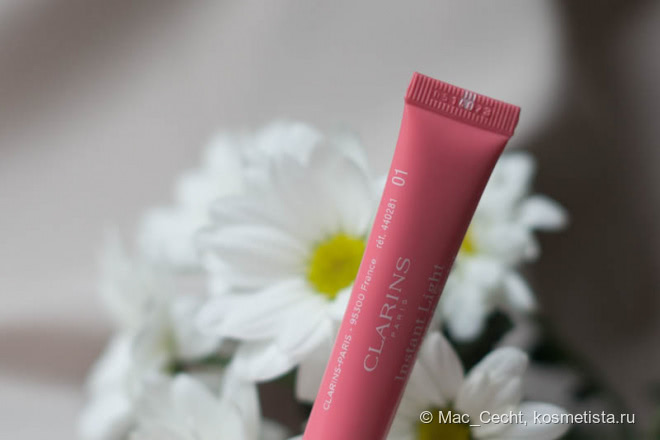 Clarins Eclat Minute Instant Light Natural Lip Perfector #01 Rose shimmer