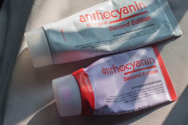 Anthocyanin Second Edition vs. пигмент прямого действия Xtro Estel