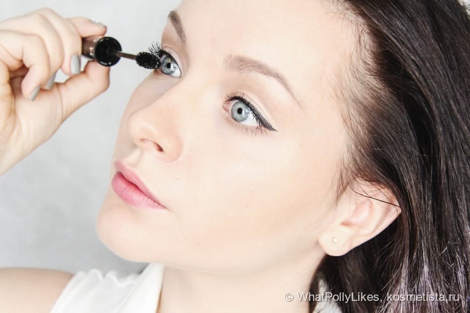 Тушь Sephora The Mascara и Жидкая Подводка-Напёрсток - Sephora Fingertip Eyeliner