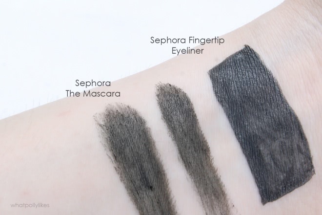 Тушь Sephora The Mascara и Жидкая Подводка-Напёрсток - Sephora Fingertip Eyeliner
