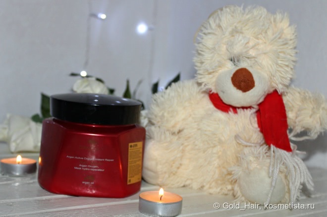 Маска для волос Angel Professional Моментальное восстановление с маслом Арганы