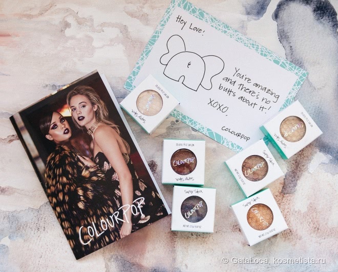 Тени Colourpop Supershock Eyeshadows