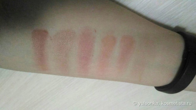 Нюдовая палетка для губ L'Oreal Color Riche La Palette - 6 разных нюдов на каждый день