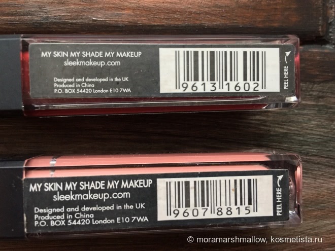 Два настроения с Sleek Matte Me в оттенках Birthday Suit и Old Hollywood
