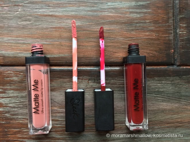 Два настроения с Sleek Matte Me в оттенках Birthday Suit и Old Hollywood