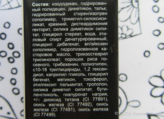 Основа под тени Limoni: оправдала свое назначение