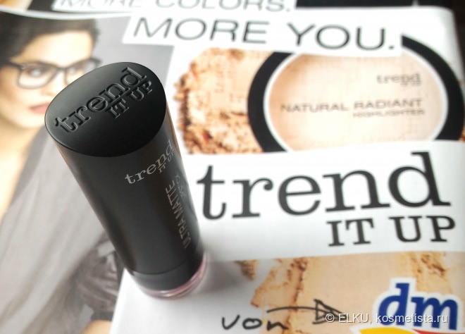 Помада-новинка для российского потребителя Trend It Up Ultra Matte Lipstick оттенок 430