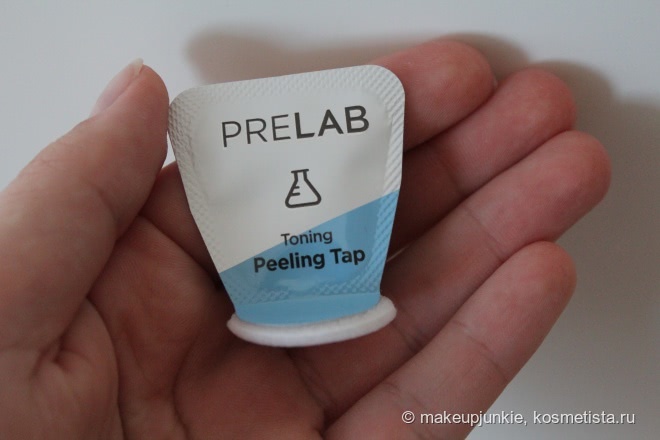 Подушечки для пилинга Prelab Toning Peeling Tap