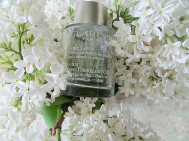О, милый Лотос! Clarins Lotus Face Treatment Oil