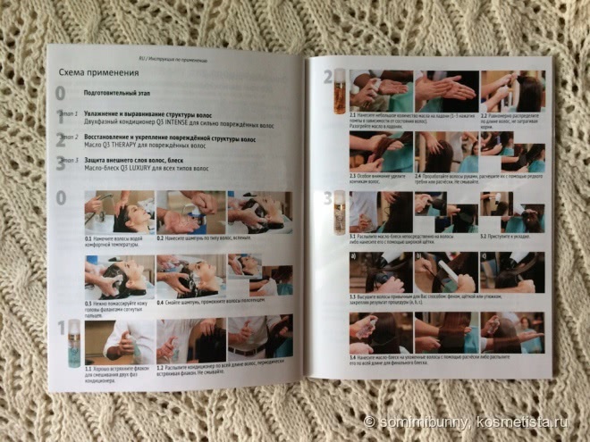 Набор Estel Q3 Therapy для процедуры экранирования поврежденных волос