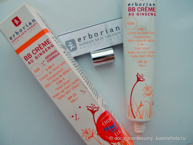 В обзоре бестселлер Erborian bb cream au ginseng, получивший награды «Лучший Вв-Крем» и «Лучший дневной крем». Фото