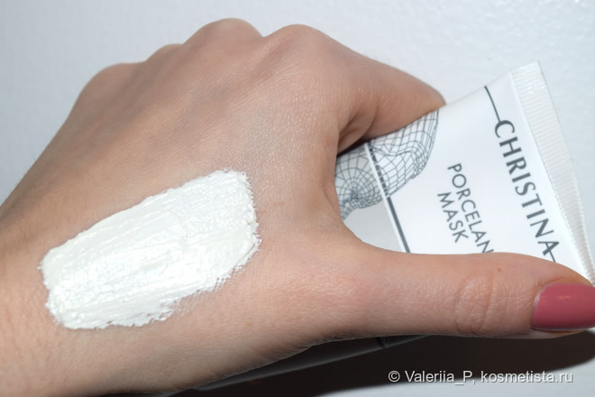 Маска для лица Christina porcelan mask astringent - SOS средство для склонной к жирности и высыпаниям кожи