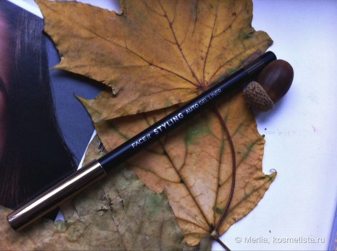 Стрелки цвета хаки. Подводка для век The Face Shop Face IT Styling Auto Gel Liner