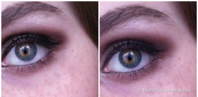 Северное сияние. Минеральные тени для век KM Cosmetics и кисть для теней