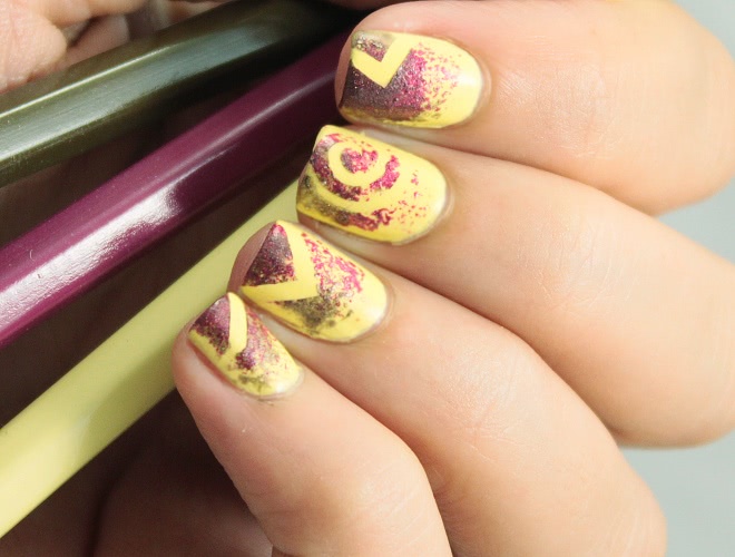 В коробке с карандашами: Lime crime Crema de Limon + граффити-дизайн