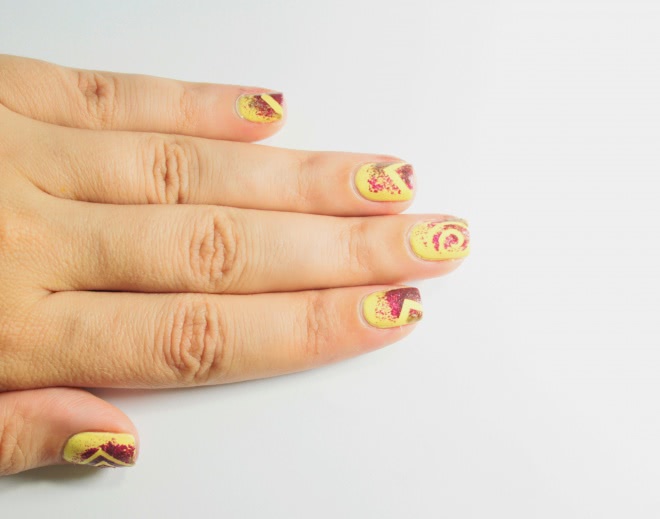 В коробке с карандашами: Lime crime Crema de Limon + граффити-дизайн
