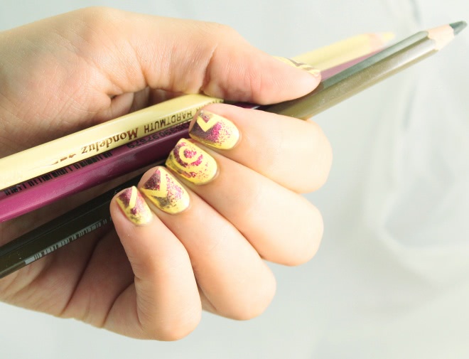 В коробке с карандашами: Lime crime Crema de Limon + граффити-дизайн