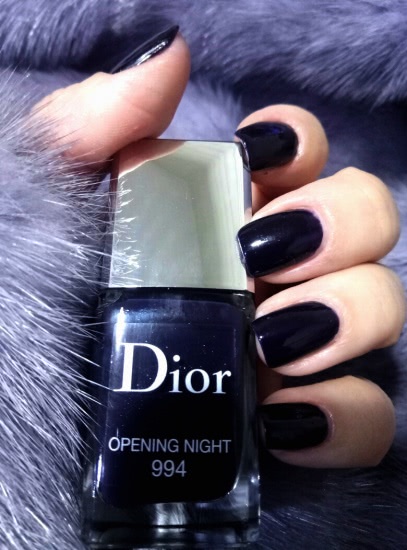 Темная ночь с лаком Dior #994 Opening Night